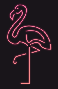 Flamingo Neon Flash Benefícios